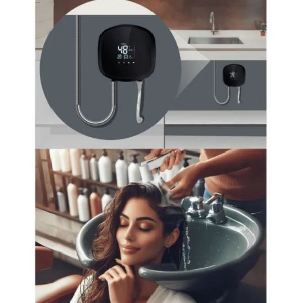 Aquecedor Elétrico de Água Genius Touch Black Piano 220V – Sintex